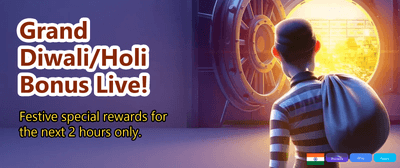Get 100% Welcome Bonus Now banner image